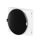 Корпус ArtShell Round встраиваемый силовой круглый 16 модулей чёрное стекло