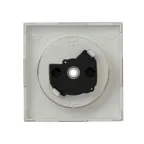 Валенсия лицевая панель розетки 1-местной б/з 10 А кашемир с защ. штор.