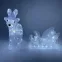 Фигура LED Олень с санями, 220V ENIOF - 11