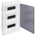 Practibox S Пластиковый щиток Встраиваемый (ЩРв-П) (в полые стены) 3X12 Дымчатая дверь