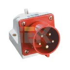 Вилка стационарная 525 3Р+РЕ+N 32А 380В IP44