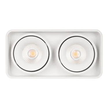 Светильник SP-CUBUS-S195x100-2x8W Warm3000 (WH, 45 deg, 230V) (Arlight, IP20 Металл, 3 года) | 036058 | Arlight