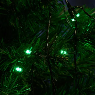 Гирлянда линейная LED зеленый 2м с контроллером