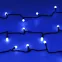 Светодиодная гирлянда ARD-BALL-CLASSIC-D13-5000-BLACK-50LED BLUE (230V, 3.5W) | 025564 | Arlight