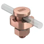 Клемма крепежная для проволоки