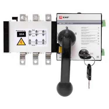 Устройство автоматического ввода резерва АВР ТСP1 80A 3р 230В