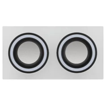 Встраиваемый светильник декоративный DK92 WH/BK MR16/GU5.3 белый/черный