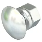 Болт с плоской головкой M6x12