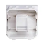 BRAVA Адаптер для информационныx разъемов Keystone 2 модуля белый