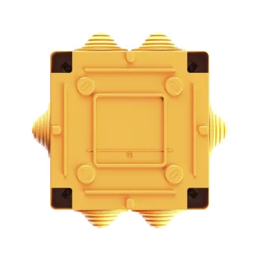 Коробка пластиковая FS с кабельными вводами и клеммниками IP55 100х100х50мм 6р 450V 6A 4мм кв.