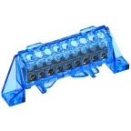 TEKFOR Шина N ноль в комбинированном DIN-изоляторе Стойка 6х9-9-С IEK