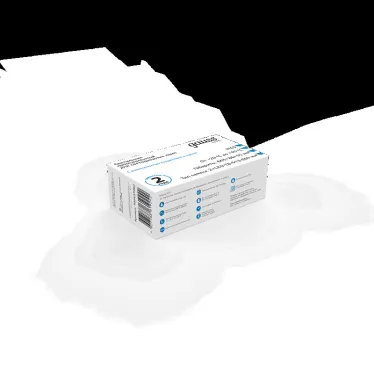 Светильник под светодиодную лампу ДСП 2хG13 AC 220В IP65 665х85х55мм Пластик сквозная проводка для лампы 600мм LITE Gauss