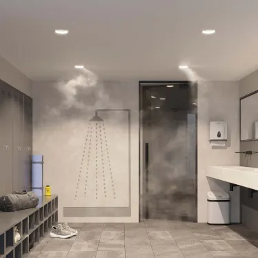 Светильник MS-MIST-BUILT-R145-15W Warm3000 (WH, 110 deg, 230V) (Arlight, IP54 Металл, 5 лет) | 041613 | Arlight