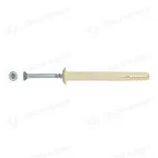 Дюбель-гвоздь 6х60 цилиндрический бортик, нейлон (100шт)