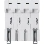 RX3 Авт.выключатель 4,5кА 63А 4П C