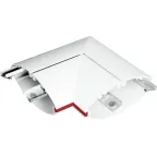 Соединитель RV L белый | 2305000120 | Световые Технологии