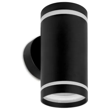 Светильник ДБУ-2х15w вверх/вниз GX53 без ламп IP54 черный