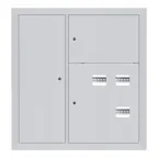 Щит этажный 3 кв. слаботочка слева (1000х950х160) Basic