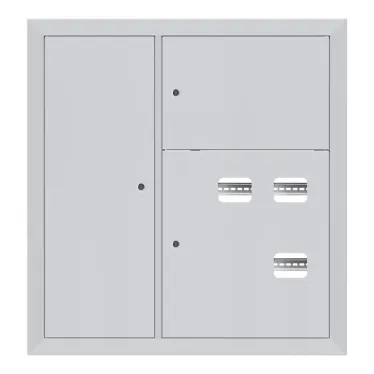 Щит этажный 3 кв. слаботочка слева (1000х950х160) Basic
