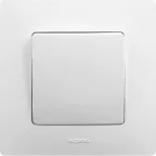 ETIKA Рамка 1 пост белая