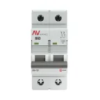 Выключатель автоматический AV-10 2P 63A (B) 10kA AVERES