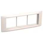 Рамка и суппорт для кабель-канала на 6 модулей 60мм Праймер