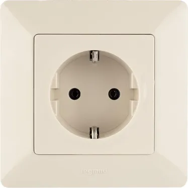 Valena LIFE Рамка 1 пост слоновая кость универсальная