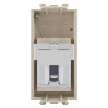 Avanti Телефонная розетка ''Ванильная дымка'' RJ-12, 1 модульная