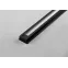 Шинопровод для трековых светильников 1м черный (в наборе токовод заглушка крепление)