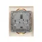 ETIKA Розетка двойная с заземлением без шторок слоновая кость