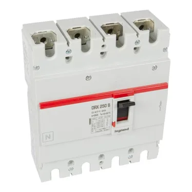 Выключатель автоматический DRX250 термомагнитный 250A 4П 25кА