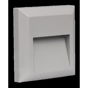 Светильник светодиодный ДВО-2w 4000K 70Лм IP65 для фасадов серый