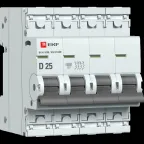 Автоматический выключатель ВА 47-63N 4P 25А (D) 6кА PROXIMA