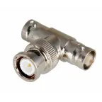 Переход штекер BNC - x2 гнезда BNC (тройник),