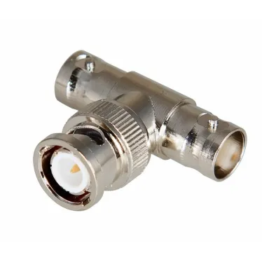 Переход штекер BNC - x2 гнезда BNC (тройник),