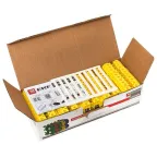 Клемма винтовая JXB- 6мм.кв желтая