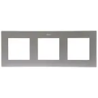 Рамка 3 поста, алюминий