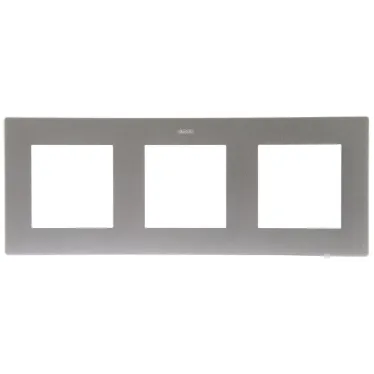 Рамка 3 поста, алюминий