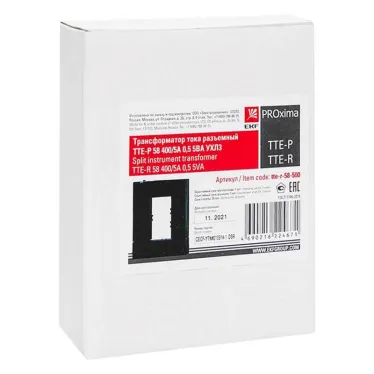 Трансформатор тока ТТЕ-Р 58 500/5А 0,5 5ВА УХЛ4 PROxima