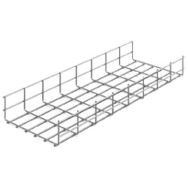 Проволочный лоток 300х85х3000, толщ. 4,0 мм, гальван. цинк