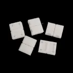 Набор коннекторов для светодиодной RGB ленты 5050 10мм Упак 5 шт Аксессуары Gauss