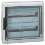 Щит, IP65, 2х18 модулей с шинами N+Pe