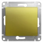 GLOSSA переключатель 1-клавишный сх.6 фисташковый