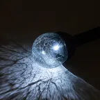 Светильник уличный Капля на солнечной батарее холодный белый высота 33 см 1 LED ERASF23-15 ЭРА