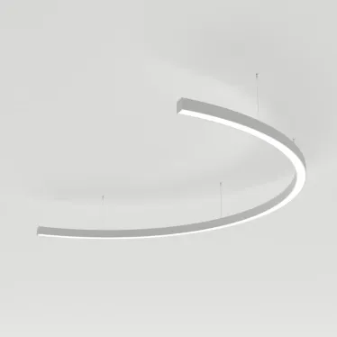 Светильник SP-LINE-HANG-ARC-C3535-D1500-61W Day4000 (WHITE, 230V) (, Металл)