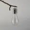 Светильник уличный Груша сталь на солнечной батарее 7,5x7,5x15 см 1 LED ERASF23-27 ЭРА