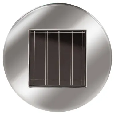 Светильник уличный Груша сталь на солнечной батарее 7,5x7,5x15 см 1 LED ERASF23-27 ЭРА