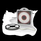 Лента светодиодная LED 2835/60-SMD 4.8 Вт/м 210 лм/м Красный DC 12В IP66 8мм (блистер 5м) Black Gauss