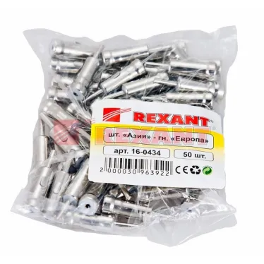 Переходник автоантенны штекер 'Азия'-гнездо 'Европа',