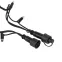 Гирлянда 100LED Нить 10 м, желтый свет, черн. каучук, 220В, IP65 ERAPS-NZ2
